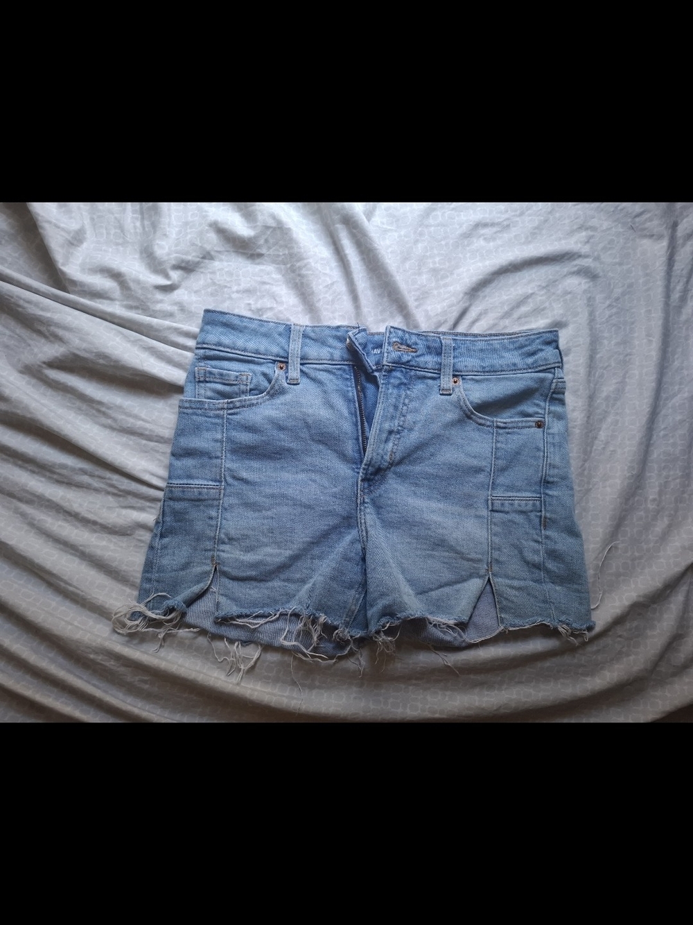 Old Navy Light Wash Denim Cutoff Shorts